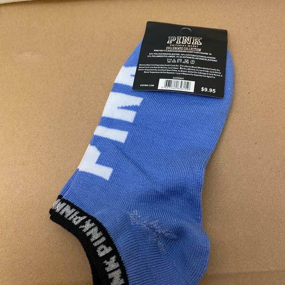 🦋4/$20 VS PINK Collegiate Collection Crew SockNWT - Picture 2 of 3